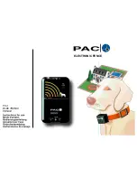 PAC FC4 electronic fence Instructions For Use Manual preview