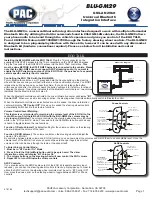 PAC J1850 User Manual preview