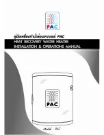 Предварительный просмотр 1 страницы PAC PAS Installation & Operation Manual