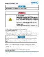 Предварительный просмотр 64 страницы PAC R6000S Operation Manual