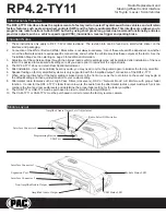 PAC RadioPRO4 RP4.2-TY11 Manual preview