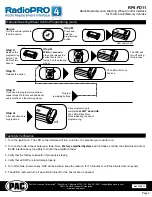 Preview for 4 page of PAC RadioPRO4 Manual