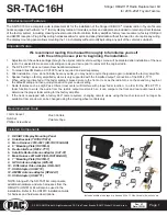 Предварительный просмотр 1 страницы PAC SR-TAC16H Quick Start Manual