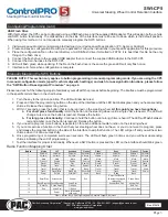 Preview for 3 page of PAC SWI-CP5 Instructions