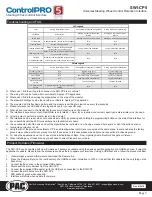 Preview for 5 page of PAC SWI-CP5 Instructions