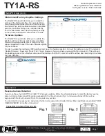 Предварительный просмотр 7 страницы PAC TY1A-RS Manual