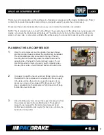 Preview for 2 page of Pacbrake AMP HP625 Installation Manual