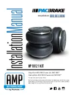 Pacbrake HP10121 KIT Installation Manual preview