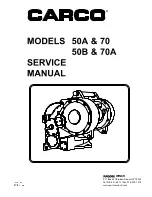 Preview for 1 page of Paccar Winch Carco 50A Service Manual