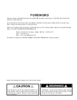 Preview for 3 page of Paccar Winch CARCO H50VS Service Manual