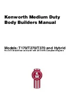 Preview for 3 page of Paccar Kenworth T170 2011 Builder'S Manual