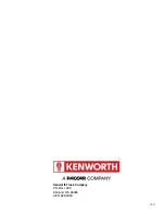 Preview for 179 page of Paccar Kenworth T170 Hybrid 2011 Builder'S Manual