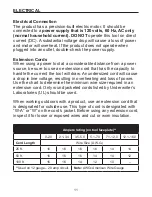 Preview for 11 page of Pace Setter G02743 Operating Instructions Manual