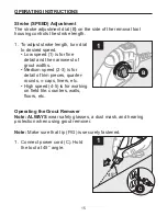 Preview for 15 page of Pace Setter G02743 Operating Instructions Manual