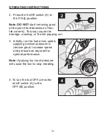 Preview for 16 page of Pace Setter G02743 Operating Instructions Manual