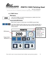 Preview for 17 page of Pace Technologies FEMTO-1100S Instruction Manual