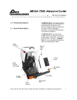 Preview for 5 page of Pace Technologies MEGA-T300 Instruction Manual