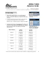 Preview for 26 page of Pace Technologies MEGA-T400A Instruction Manual