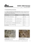 Preview for 18 page of Pace Technologies NANO 1200T Instruction Manual