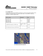 Preview for 19 page of Pace Technologies NANO 1200T Instruction Manual