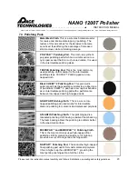 Preview for 27 page of Pace Technologies NANO 1200T Instruction Manual