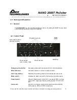 Preview for 12 page of Pace Technologies NANO 2000T Instruction Manual