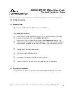 Preview for 22 page of Pace Technologies OMEGA SRT-15/150 Instruction Manual