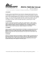 Preview for 4 page of Pace Technologies PENTA-7500S Instruction Manual