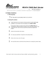 Preview for 10 page of Pace Technologies PENTA-7500S Instruction Manual