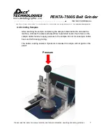 Preview for 13 page of Pace Technologies PENTA-7500S Instruction Manual