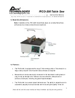 Preview for 8 page of Pace Technologies PICO-200 Instruction Manual