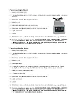 Предварительный просмотр 2 страницы Pace Technologies TERAPRESS TP-7001 Quick Start Manual