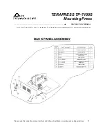 Preview for 60 page of Pace Technologies TERAPRESS TP-7100S Instruction Manual