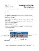 Preview for 10 page of Pace Technologies TERAPRESS TP 7500S Instruction Manual