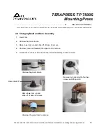 Preview for 22 page of Pace Technologies TERAPRESS TP 7500S Instruction Manual