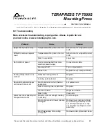 Preview for 26 page of Pace Technologies TERAPRESS TP 7500S Instruction Manual