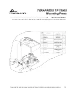 Preview for 56 page of Pace Technologies TERAPRESS TP 7500S Instruction Manual