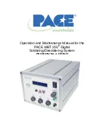 Pace 5050-0552 Operation And Maintenance Manual предпросмотр