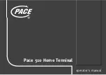 Pace 510 Home Terminal Operator'S Manual preview