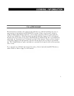 Preview for 2 page of Pace 8007-0203 Installation, Operation & Maintenance Manual