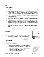 Preview for 5 page of Pace 8007-0425 Operation And Maintenance Manual