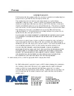 Preview for 57 page of Pace MBT250 Operation & Maintenance Manual