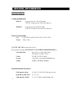 Preview for 5 page of Pace MBT250E-SDSoftGround Installation, Operation & Maintenance Manual