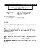 Preview for 6 page of Pace MBT250E-SDSoftGround Installation, Operation & Maintenance Manual