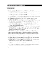 Preview for 7 page of Pace MBT250E-SDSoftGround Installation, Operation & Maintenance Manual