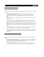 Preview for 14 page of Pace MBT250E-SDSoftGround Installation, Operation & Maintenance Manual