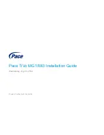 Pace MG1 Installation Manual preview