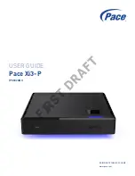 Pace Pace Xi3-P User Manual preview