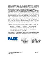 Preview for 7 page of Pace PS-90 Operation And Maintenance Manual