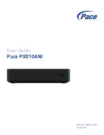 Preview for 1 page of Pace PXD10ANI User Manual